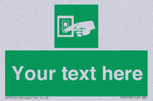 Custom Light Switch Sign